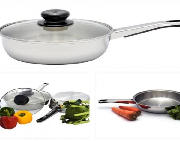 SKB Frying Pan With Glass Lid