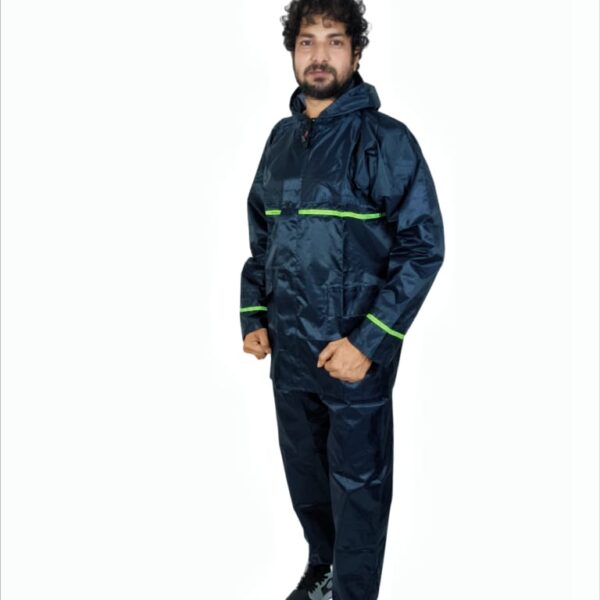Men's Premium Quality 100% Waterproof Raincoat Set (Tapur Tupur)