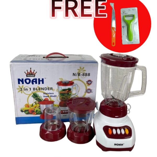 Noah B-888 3-In-1 Blender - 1.5 Liter
