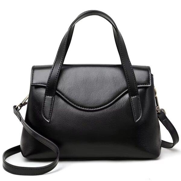 Atmospheric Popular Bag Crossbody Large Capacity Handbag(BLACK)