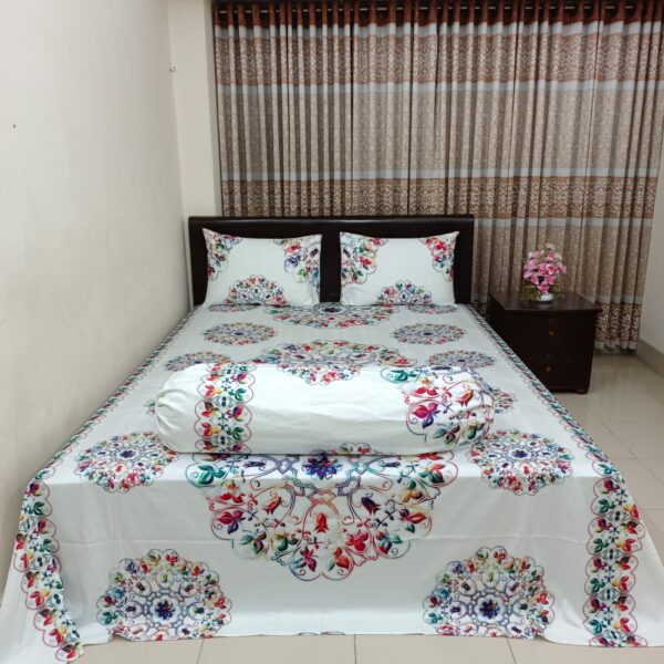 30/30 Count Luxury Exclusive Bedsheet – King Size – 3 Pecs Set