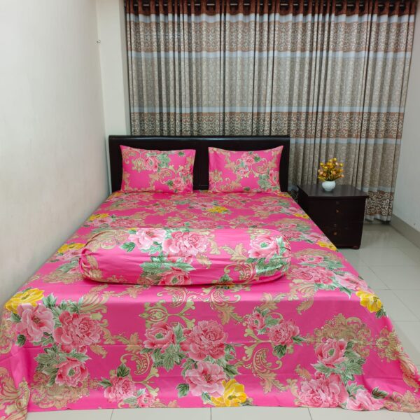 30/30 Count Luxury Exclusive Bedsheet – King Size – 3 Pecs Set