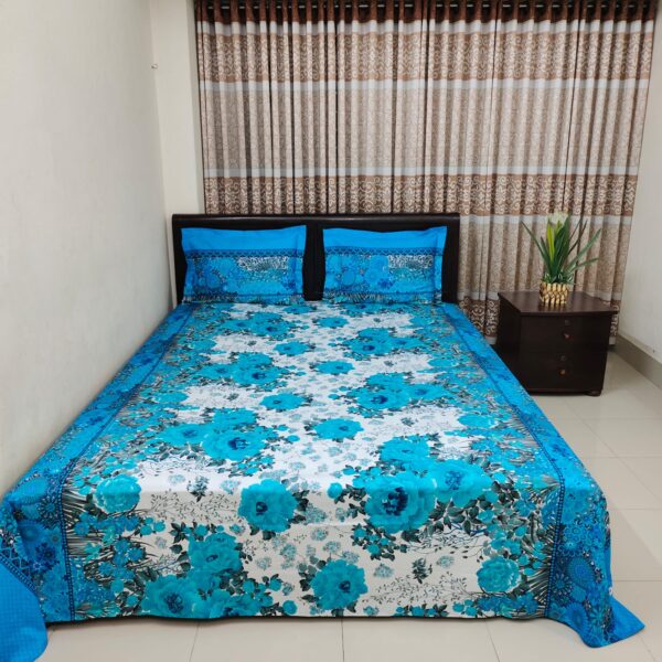 Luxury Twill Cotton Bedsheet – Borsha Paste