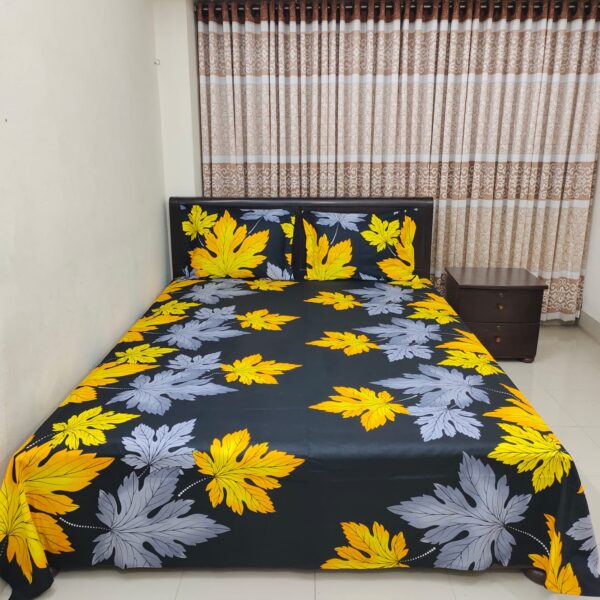 Luxury Twill Cotton Bedsheet – Century Black