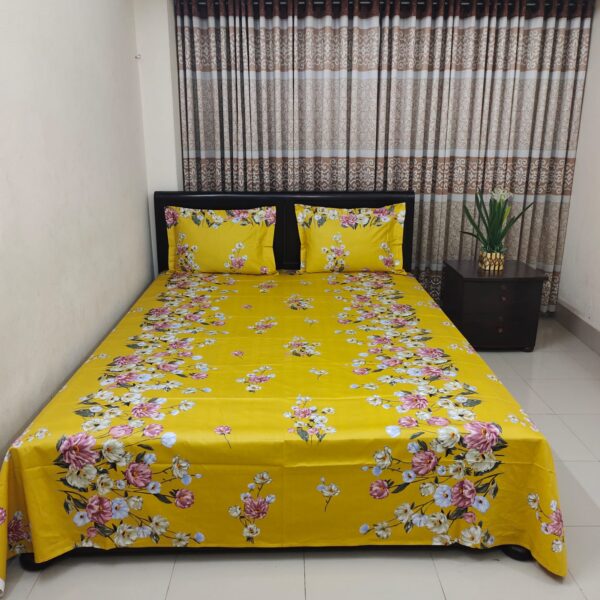 Luxury Twill Cotton Bedsheet – King Size