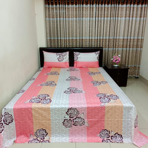 30/30 Count Luxury Exclusive Bedsheet – King Size – 3 Pecs Set