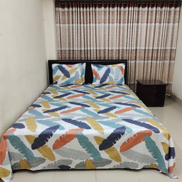 Luxury Twill Cotton Bedsheet – Kolapata White