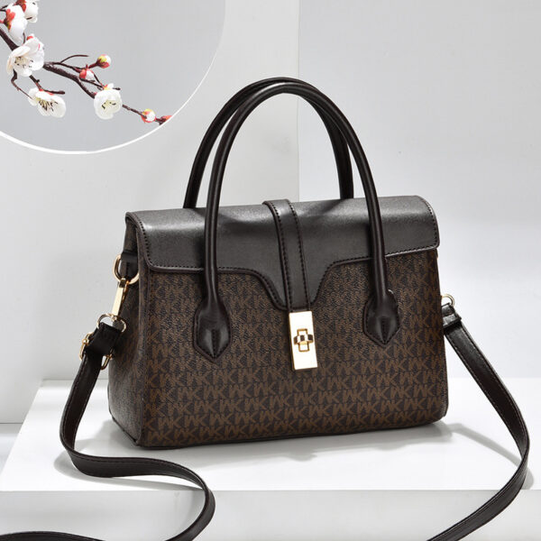 Newest High Quality MK Design American Bag Luxury Women’s Handbags(Coffee)