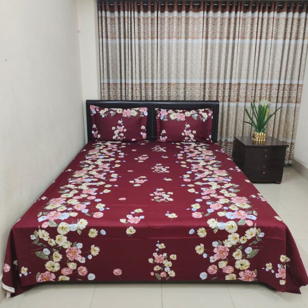 Luxury Twill Cotton Bedsheet – King Size