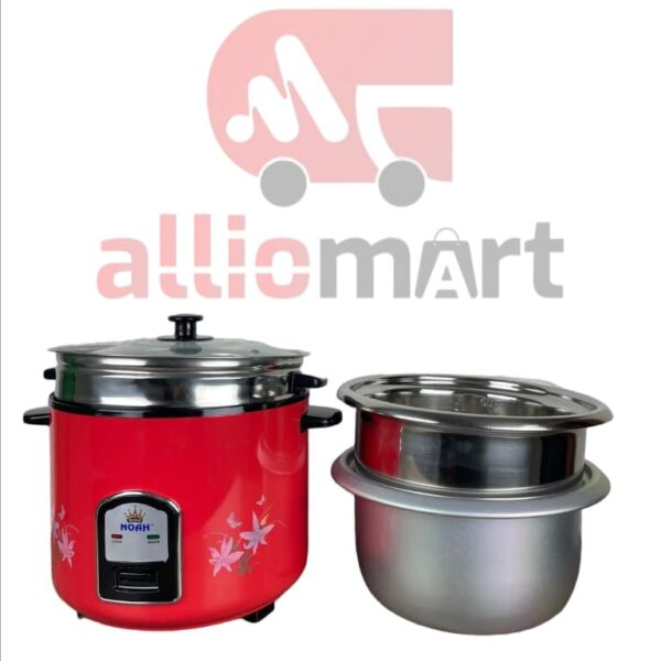 Noah 2.8L Rice Cooker FAS (1000W) | Fast Cooking & Auto Shut-Off | Best Price Online